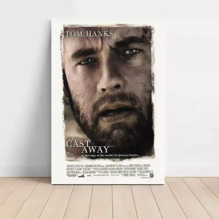 Cast Away Fine Art Poster | Iconic 2000's Movie Decor