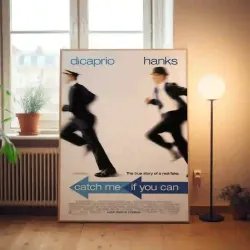 Catch Me If You Can Fine Art Poster | 2000's Movie Decor