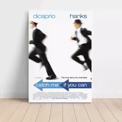 Catch Me If You Can (2002) Fine Art Movie Poster