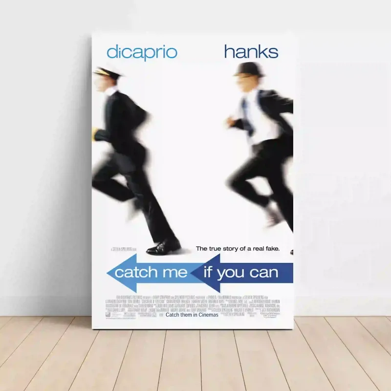Catch Me If You Can (2002) Fine Art Movie Poster