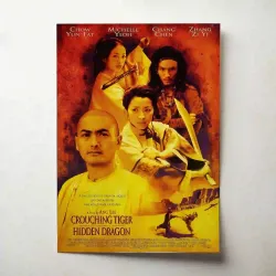 Crouching Tiger Hidden Dragon 2000's Fine Art Movie Poster