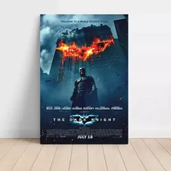 The Dark Knight (2008) Fine Art Movie Poster