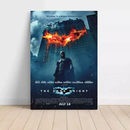 The Dark Knight (2008) Fine Art Movie Poster