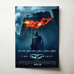 The Dark Knight (2008) Fine Art Movie Poster