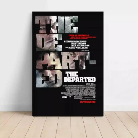 The Departed (2006) Fine Art Movie Poster