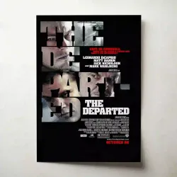 The Departed (2006) Fine Art Movie Poster