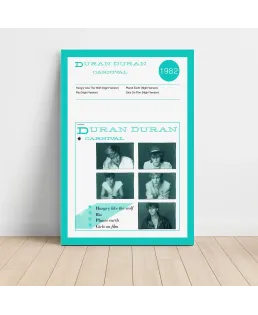 Duran Duran – Carnival EP Fine Art Album Poster