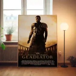 Gladiator Fine Art Poster - Iconic 2000's Movie Decor