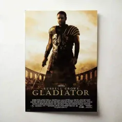 Gladiator Fine Art Poster - Iconic 2000's Movie Decor