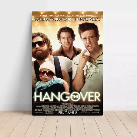 The Hangover (2009) Fine Art Movie Poster