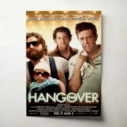 The Hangover (2009) Fine Art Movie Poster