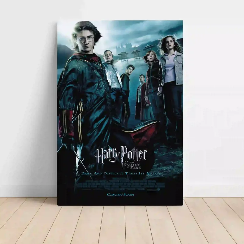Harry Potter and the Goblet of Fire Fine Art Movie Poster 2000's