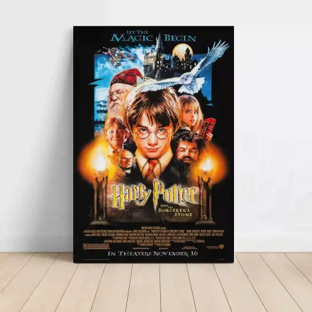 Harry Potter and the Philosopher's Stone (2001) Fine Art Movie Poster