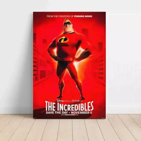 The Incredibles (2004) Fine Art Movie Poster