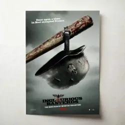 Inglourious Basterds (2009) Fine Art Movie Poster