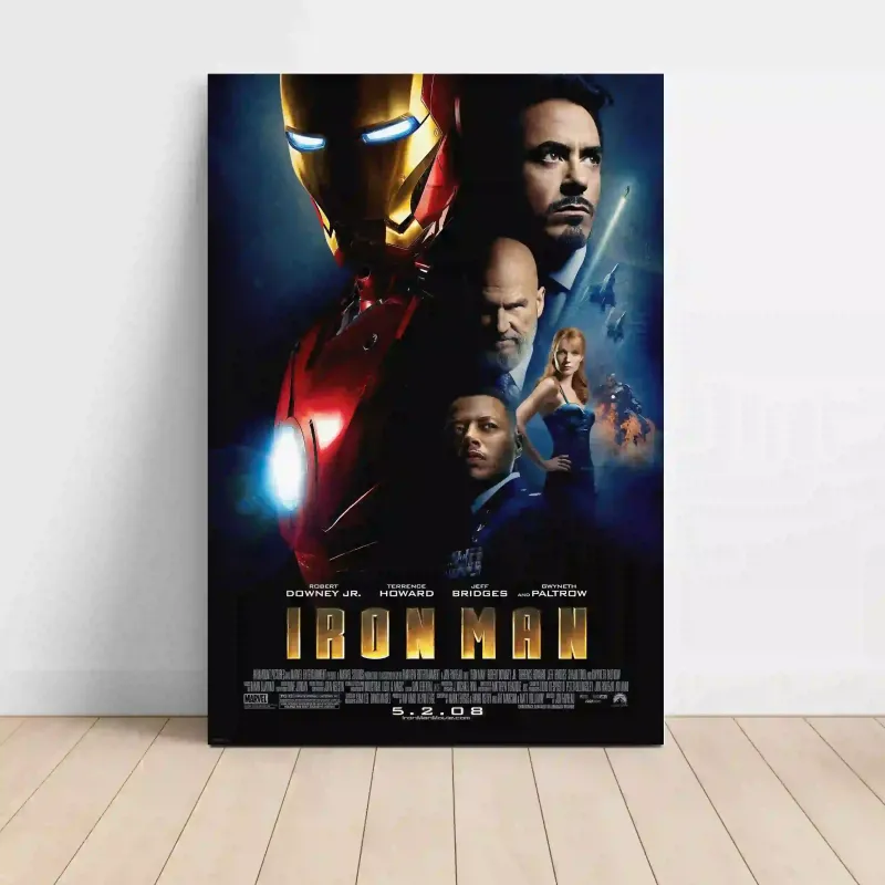 Iron Man (2008) Fine Art Movie Poster