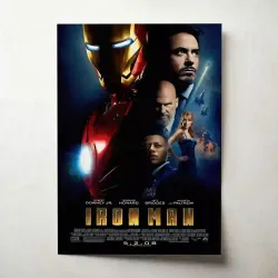 Iron Man Fine Art Poster 2000's Movie Collectible