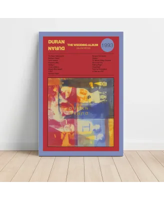 Duran Duran – Duran Duran (The Wedding Album) Deluxe Fine Art Album Poster