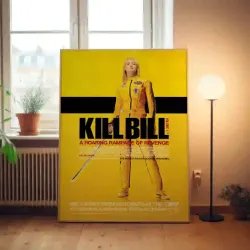 Kill Bill Fine Art Poster | Iconic 2000's Movie Decor
