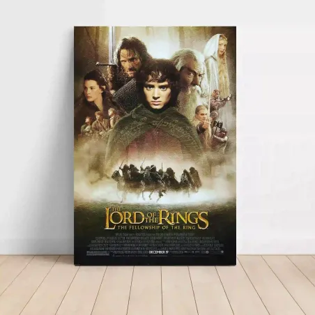 The Lord of the Rings: The Fellowship of the Ring (2001) Fine Art Movie Poster