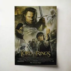 The Lord of the Rings: The Return of the King (2003) Fine Art Movie Poster