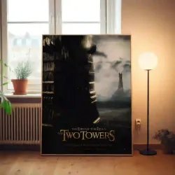 Lord of the Rings The Two Towers 2000's Fine Art Movie Poster