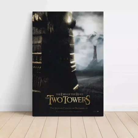 The Lord of the Rings: The Two Towers (2002) Fine Art Movie Poster