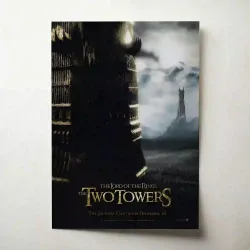 Lord of the Rings The Two Towers 2000's Fine Art Movie Poster