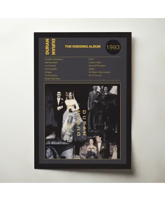 Duran Duran – Duran Duran (The Wedding Album) Fine Art Album Poster