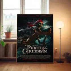 Pirates of the Caribbean 2000's Fine Art Movie Poster