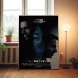 The Prestige Fine Art 2000's Movie Poster - Timeless Elegance
