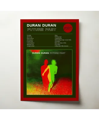 Duran Duran – Future Past Fine Art Album Poster