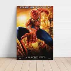 Spiderman 2 Fine Art Poster | 2000's Movie Collectible