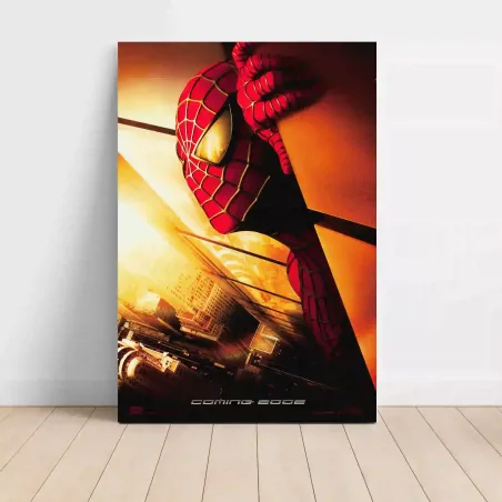Spider-Man (2002) Fine Art Movie Poster (Design 1)