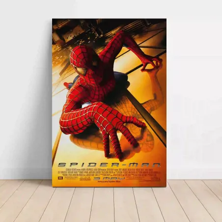 Spider-Man (2002) Fine Art Movie Poster (Design 2)