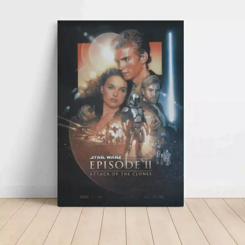 Star Wars: Episode II – Attack of the Clones (2002) Fine Art Movie Poster