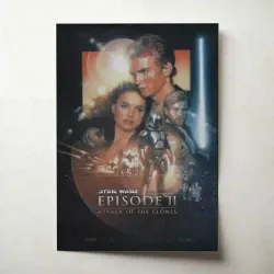 Star Wars: Episode II – Attack of the Clones (2002) Fine Art Movie Poster