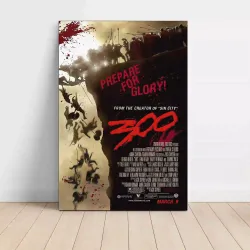 300 Fine Art Movie Poster - Iconic 2000's Wall Art