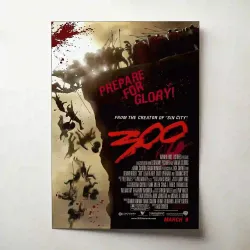 300 Fine Art Movie Poster - Iconic 2000's Wall Art