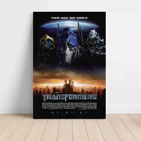 Transformers (2007) Fine Art Movie Poster