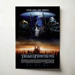 Transformers (2007) Fine Art Movie Poster
