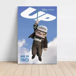 Up (2009) Fine Art Movie Poster