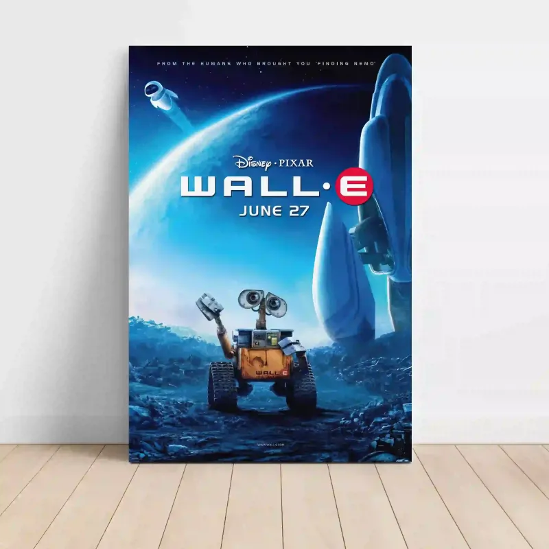 WALL-E (2008) Fine Art Movie Poster