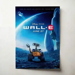 WALL-E (2008) Fine Art Movie Poster