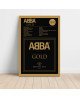 ABBA – Gold (Greatest Hits) Fine Art Album Poster - Music Decor