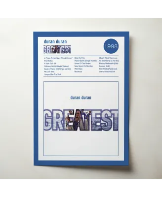 Duran Duran – Greatest Fine Art Album Poster