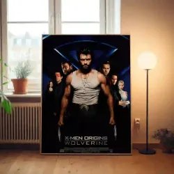 X Men Origins Wolverine 2000's Fine Art Movie Poster