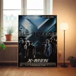 X-Men Fine Art Movie Poster - 2000's Classic Artwork