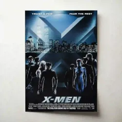 X-Men Fine Art Movie Poster - 2000's Classic Artwork