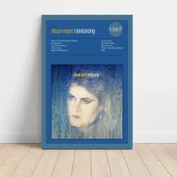 Alison Moyet – Raindancing Fine Art Album Poster - Music Decor